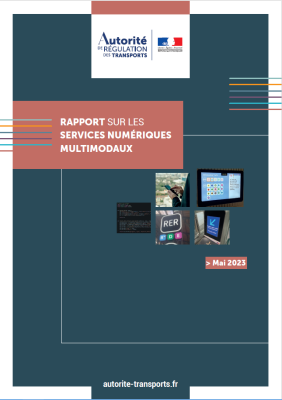 Rapport sur les services numériques multimodaux. L'Autorité de Régulation des Transports et la Transition Écologique